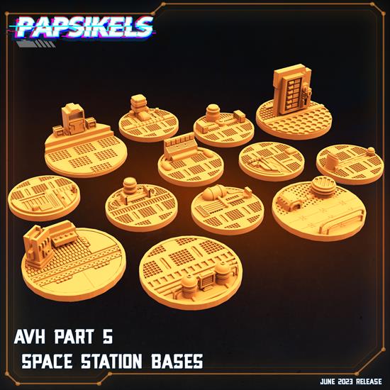 różne SF - Space Station Bases.stl.jpg